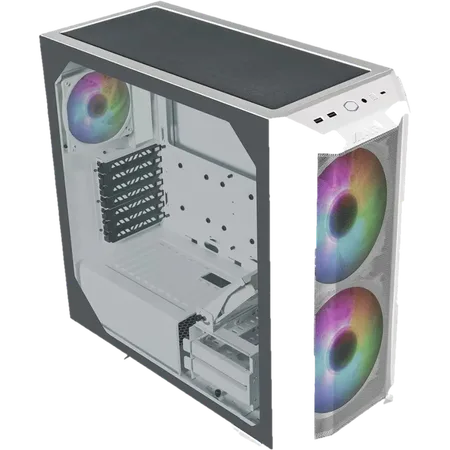 Gabinete Cooler Master HAF 500 White