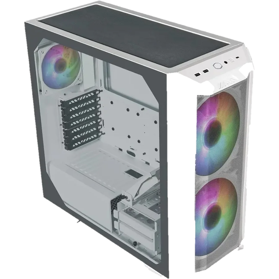 Gabinete Cooler Master HAF 500 White