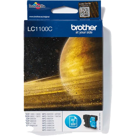 Brother LC1100C cartucho de tinta 1 pieza(s) Original Cian