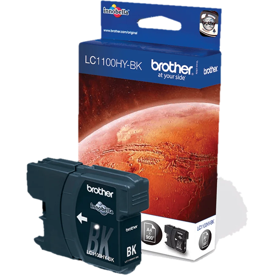 Brother LC1100HYBK cartucho de tinta 1 pieza(s) Original Negro