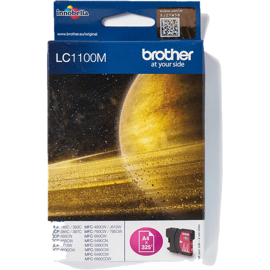 Brother LC1100M cartucho de tinta 1 pieza(s) Original Magenta