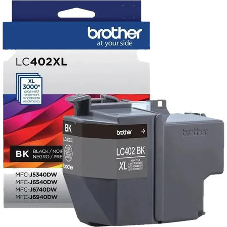 Brother LC402XLBKS cartucho de tinta 1 pieza(s) Original Alto rendimie