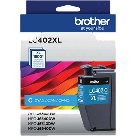 Brother LC402XLCS cartucho de tinta 1 pieza(s) Original Alto rendimien