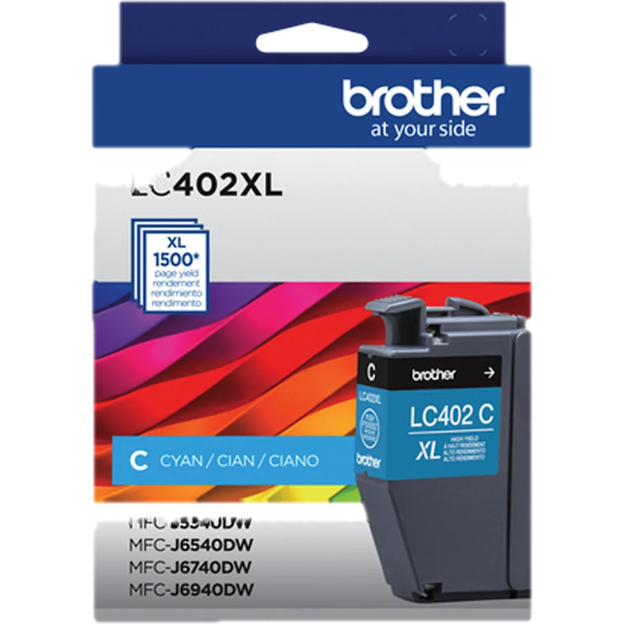 Brother LC402XLCS cartucho de tinta 1 pieza(s) Original Alto rendimien