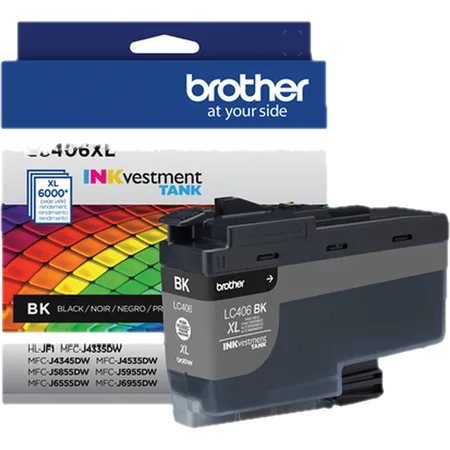 Brother LC406XLBKS cartucho de tinta 1 pieza(s) Original Alto rendimie