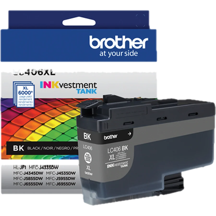 Brother LC406XLBKS cartucho de tinta 1 pieza(s) Original Alto rendimie