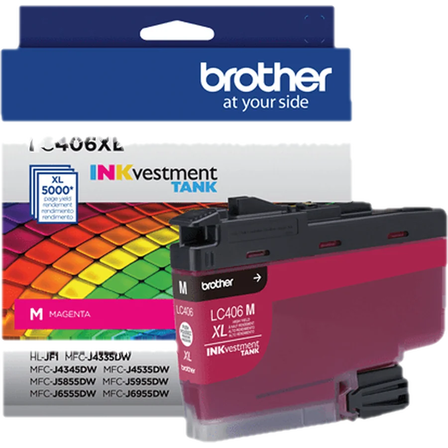 Brother LC406XLMS cartucho de tinta 1 pieza(s) Original Alto rendimien
