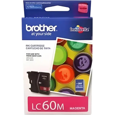 Cartucho Brother LC-60 260 PAG (MAGENTA)
