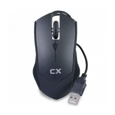 Mouse CX MEQ-037 Rubber Black Color Finish