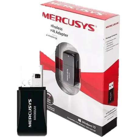 Placa RED USB Mercusys MW300UM 300MBPS