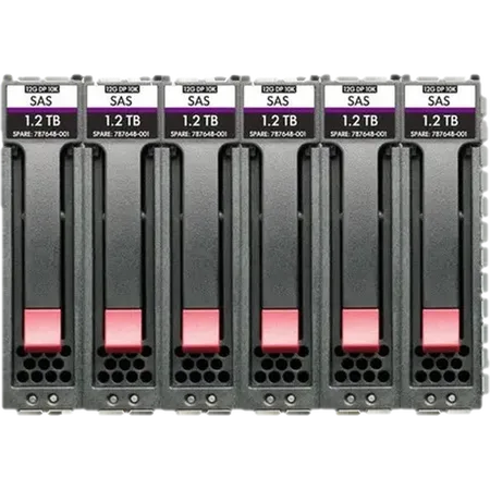 Disco rígido SAS HPE MSA Pack 6X2. 12G 10K 2.5in