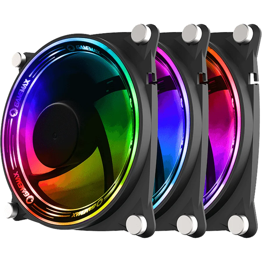 Ventilador GameMax 3x120MM RB300