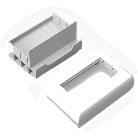 HT Accesorio Modulo Porta FACE Plate con Separador