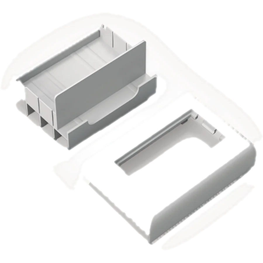HT Accesorio Modulo Porta FACE Plate con Separador