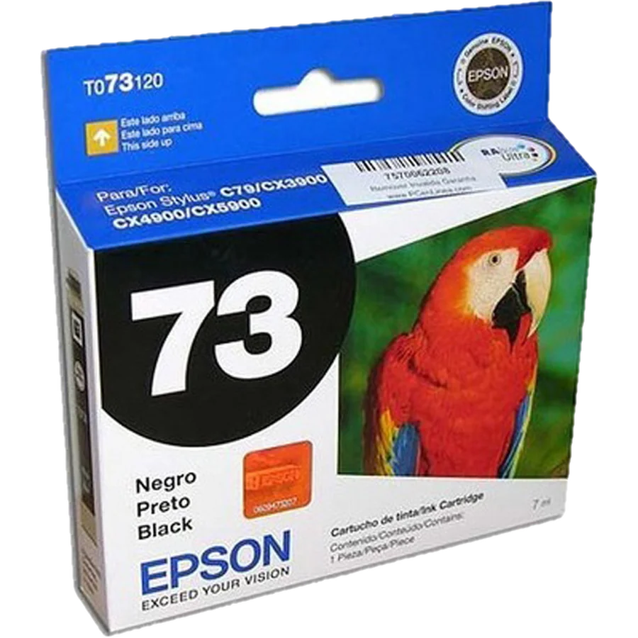 Epson T073120 Black Ink Cartridge cartucho de tinta Original Negro