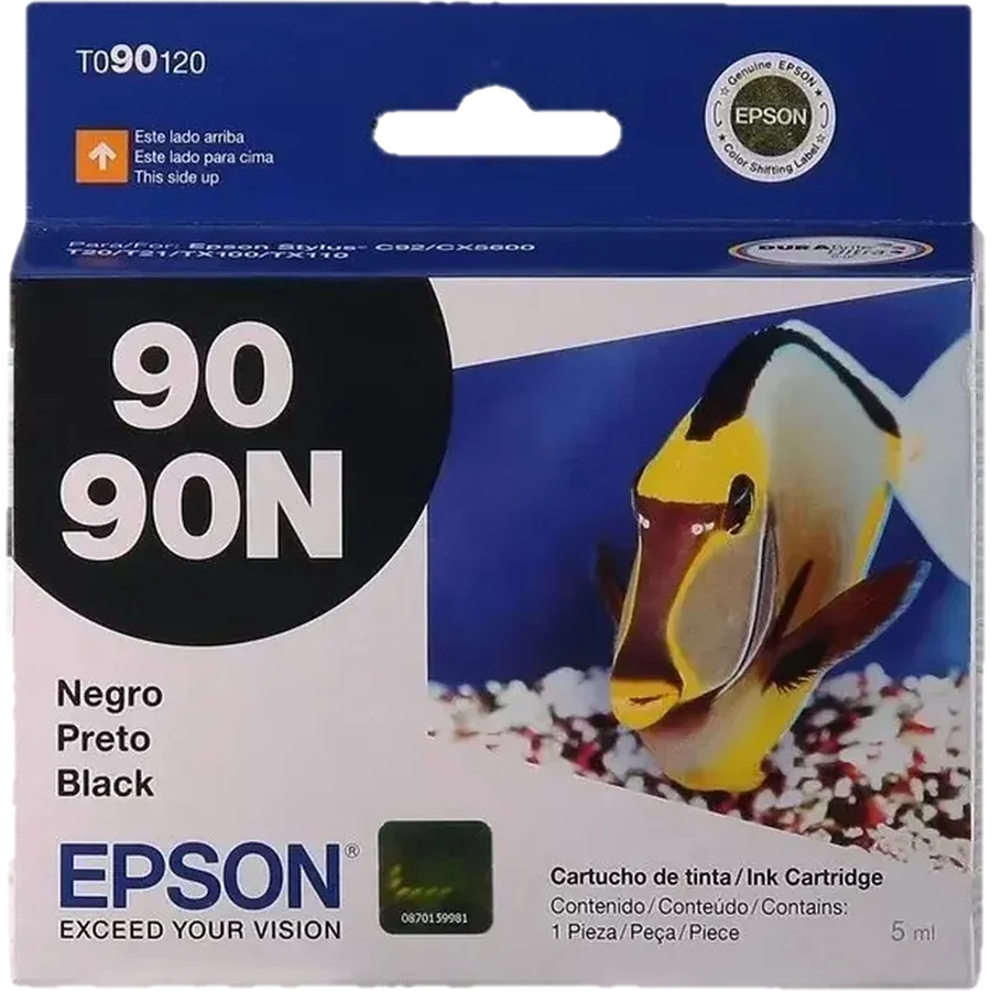 Epson T090120 Black Ink Cartridge cartucho de tinta Original Negro