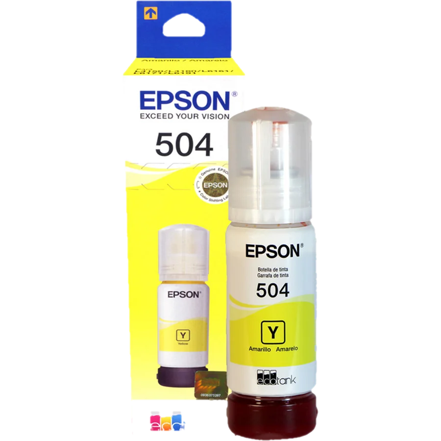 Botella Epson T504420-AL Amarillo P/L4150/60/61/71
