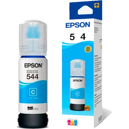 Botella Epson T544220-AL CYAN P/L3210/3250
