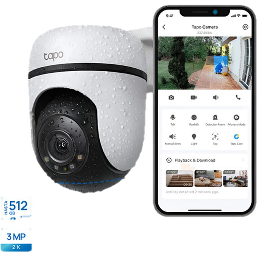 Cámara IP TP-Link Tapo C510W PTZ