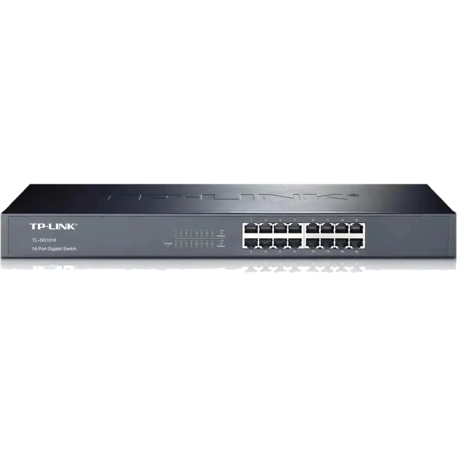 Switch TP-Link SG1016 Green 19 Rack