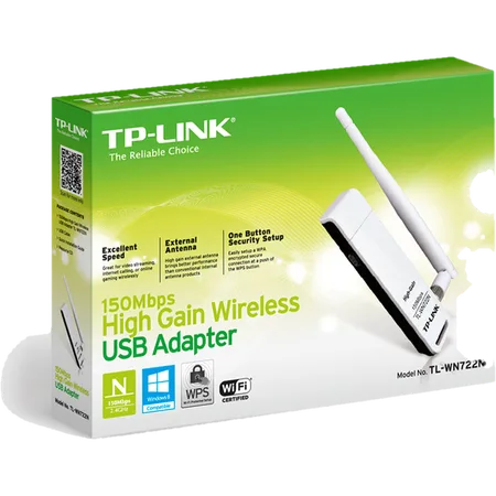 TP-Link TL-WN722N adaptador y tarjeta de red WLAN 150 Mbit/s