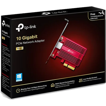 TP-Link TX401 adaptador y tarjeta de red Interno Ethernet 10000 Mbit/s