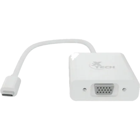 Adaptador X-TECH C/CONEC TIPO-C Macho a VGA Hembra
