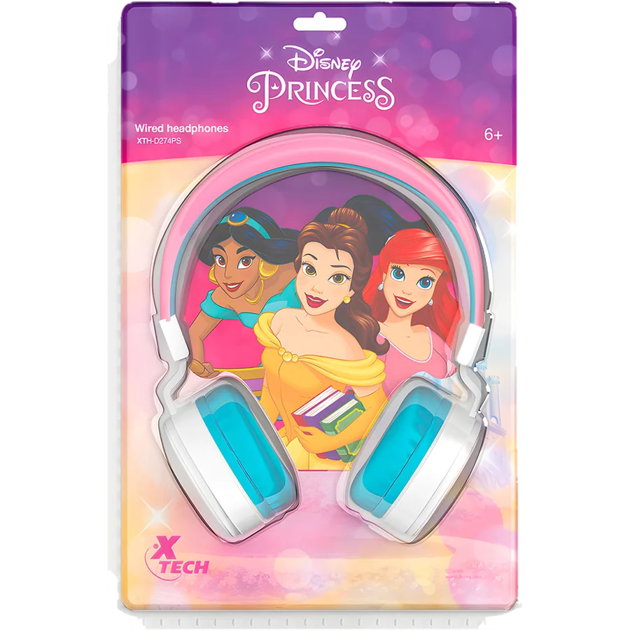 Auriculares Disney Princesa X-TECH C/CABLE MIC
